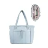 Nova Bolsa de Mão Feminina da Amazon, Bolsa para Laptop, Bolsa de Viagem com Zíper, Bolsa Acolchoada