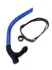 Tubo de Respiração para Natação Semi-seco Alongado Treino de Crawl Artefato Especial de Ventilação Subaquática Equipamento de Snorkel Adultos Crianças
