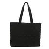 Bolso de Hombro Simple con Forma de Rombo Transfronterizo para Mujer Gran Capacidad para el Trabajo y los Viajes Bolso de Mano Ligero Bolso Tote para Estudiante
