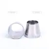 Accesorios para Tuberías 316L Codo Reductor para Suministro de Agua, Accesorios de Acero Inoxidable Pulido, Conectores Soldados 304 Grado Sanitario, Varios Tamaños para Tuberías de Agua