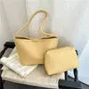 Bolsa tote de alta qualidade, estilo vintage, moderna e casual - Nova coleção 2026, bolsa de ombro versátil e bolsa tipo balde de ombro