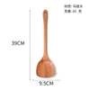 Espátula de Madeira Ébano Espátula de Madeira Espátula Doméstica para Cozinha Ferramentas Antiaderentes para Assar Utensílios de Cozinha