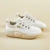 Zapatos para Mujer 2026 Nuevos de Primavera Ligeros de Suela Blanda Zapatos Deportivos Casuales Que No Cansan los Pies, Cuero Genuino Impermeables y Antideslizantes Zapatos de Trabajo