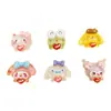 Accesorios de Resina de Dibujos Animados Sanrio Se Pueden Usar para Clips de Zapatos Crocs, Fundas de Teléfono, Gomas para el Cabello con Pegamento de Crema y Decoraciones Hechas a Mano para Bricolaje