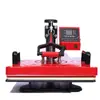 Frete grátis 29*38 cabeça oscilante 15 em 1 multifuncional máquina de transferência térmica e estampagem a quente para camisetas, canecas, quebra-cabeças, capas de celular