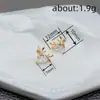 Pendientes Cao Shi Exquisitos de Corazón de Astas Europeos y Americanos para Mujer, Incrustados con Circonita, Joyería Linda para Dama, Estilo Festivo de Navidad