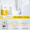 Mascarilla Facial de Vitamina C Transfronteriza Serie Mascarillas Blanqueadoras y Aclarantes de Manchas Fayankou Hidratante, Humectante y Rejuvenecedora de la Piel Comercio Exterior al por Mayor