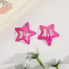 Presilha de Cabelo Infantil Parte de Trás da Cabeça Quebra Cabelo tamanho pequeno Cor Presilha BB Presilha Estrela Fofa Adorno de Cabeça Meninas Presilha de Cabelo Estrela de Cinco Pontas