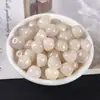 Cuentas de ábaco con brillo dorado, cuentas planas, cuentas trapezoidales de loto, colgantes de material de resina, pulsera y collar DIY al por mayor