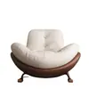 Mecedora de pingüino, sofá reclinable, sillón reclinable para adultos, tumbona con forma de caracol para sala de estar, balcón, hogar, ocio interior, mecedora de dormitorio