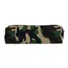 Serie Camuflaje Caja de Papelería para Niños Bolsa Octogonal Multifuncional para Lápices Creativa Masculina Cilíndrica de Gran Capacidad Bolsa de Almacenamiento para Papelería
