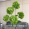 Plantas y flores verdes artificiales al por mayor, flores artificiales para bodas, arreglos florales, materiales decorativos para cubrir tuberías de agua antiestéticas