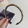 Estilo coreano Liga Cadeia Tecida Cabelo Hoop Hollow-out Fine Edge Hair Bundle Textura Gruta de Cabelo Simples Headband Acessórios de Cabelo para Mulheres