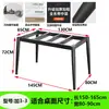 Patas de Mesa de Comedor de Baldosa de Pizarra Simple Estante para Escritorio de Oficina Base de Soporte Metálico Marco de Mesa Patas de Mesa de Mármol Lujo Ligero