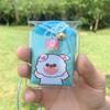 Doce constelaciones bendición Guardia Real lindo dibujo animado bordado bolsita bolsa vacía campana impermeable bolsita bolsa colgante