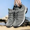Zapatos de malla transpirables para senderismo y ocio al aire libre, para primavera y otoño, calzado deportivo transpirable para hombres de mediana edad, venta al por mayor