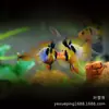 Pez Fénix Holandés Bola Dorada Ola Azul Pargo Pequeño Pez Bola de Pikachu Granja de Peces Ornamentales Tropicales Mayoreo