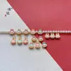 Tienda de oro Puzuo con accesorios de bricolaje de oro, collar de cuentas de transferencia de labubu, pulsera, tendencia de dibujos animados linda