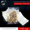 14*20 saco plástico transparente pequeno saco a vácuo para alimentos saco selado para chá saco para embalagem de frutas secas atacado