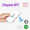 Etiqueta Adesiva com Chip NFC Tag Digital RFID 215 Comando de Atalho 213 Sensor Passivo Úmido Antifalsificação Alta Frequência