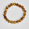 Pulseira de cristal em pó de olho de tigre natural roxo, pulseira da moda de obsidiana, pedra semipreciosa, joias da moda transfronteiriça por atacado