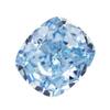 Amor Spark Fertilizante Cortado a Mano Cojín Cuadrado Largo Flor de Hielo 4K Corte Flor de Hielo Azul Cielo Azul Claro Gema Artificial Circonita