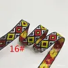 Fita de Diamante 1,3cm Fita Jacquard Quadrada Brilhante Estilo Étnico Roupas Penduradas DIY Roupas de Boneca Vintage