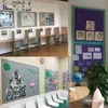 Zhenteng Quadro de Cortiça Parede de Fotos Fundo de Parede Quadro de Mensagens Estilo Ins Escola Jardim de Infância Quadro de Cortiça com Tachinhas Linho