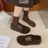 Em estoque~Couro genuíno, sola ultrassuave, confortável para os pés, sapatos Birkenstock totalmente fechados, sapatilhas slip-on para preguiçosos, sapatos Mary Jane