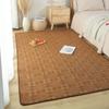 Tapete de Rattan para Quarto Tapete Verão Almofada de Sofá Sala de Estar Tatame Novo Simples Tapete de Chão para Cabeceira