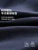 Jeans retro estilo Hong Kong con dobladillo curvo para hombre, corte holgado, con caída, plisados, pierna ancha recta, adecuados para el uso casual diario y versátiles