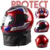 Capacete Elétrico para Veículos Quatro Estações Transfronteiriço Capacete Quente de Rosto Inteiro para Mulheres e Homens Outono e Inverno Cachecol de Pescoço Capacete Meio Capacete Capacete de Segurança Anti-Embaçante Atacado