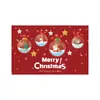 Nueva tela de fondo navideño transfronteriza para decoración de eventos, arreglo de banderas, fiesta fotográfica temática navideña para crear ambiente, personalización