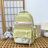 Mochila Escolar de Design Exclusivo para Estudantes Universitárias Simples Versátil Mochila para Computador de Grande Capacidade Leve Mochila para Alunos do Ensino Fundamental Moderna