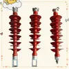 Aislador de Barra Transversal de Caucho de Silicona Resistente a Altas Temperaturas para Suspensión de Línea de Alto Voltaje 35Kv Aislador de Instalación Fxbw-35/100