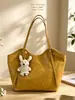 Bolso de mujer de gran capacidad 2026 nuevo bolso de hombro de moda vintage estilo coreano versátil bolsa de mano para el día a día