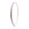 Diadema linda para niños transfronteriza 1 cm fresca Princesa color degradado pasador tira de tela color polvo de cebolla diadema joyería