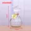Envío gratis diy botella de los deseos vaso de pudín corcho estrella creativa botella vacía botella a la deriva estrella de la suerte perlas absorbentes botella arcoíris