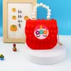 Bolso Bandolera Vanguardia para Hombro Niños Bandolera Bolso de Mano Perla Burbuja Bolso Bandolera de Silicona para Hombro Bolso Gelatina