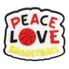 Baloncesto-Temática PVC Dibujos Animados Creativos Charms para Zapatos Accesorios Al por Mayor en Stock Accesorios de Decoración para Zapatos