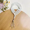 Collar de Cuentas Estilo Minimalista Más Vendido con 99 Cuentas de Vidrio, Disponible en Múltiples Colores, Estilo Vintage, Moderno y Versátil, en Stock