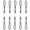 Venta caliente transfronteriza cremallera luminosa cuerda de cola mochila auto-luminosa anti-pérdida cuerda de tracción de cola en stock TPU luminoso tracción tracción