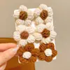 Diadema de Flores Nuevo Estilo 2025 Goma para el Pelo de Niña Cuerda para el Pelo Nueva de Otoño e Invierno para Niñas Adorno para la Cabeza Diadema Coreana para Niños