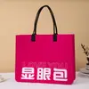 Fabricante de Bolsas Tote de Feltro, Bolsas de Feltro Simples para Armazenamento, Bolsas Tote Promocionais, Bolsas Tote Versáteis de Ombro para Compras, Feito Sob Medida