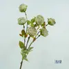 Arreglo Floral Artificial de Alta Gama Realista con 6 Rosas Elsa de una Sola Flor para Decoración Floral de Sala de Estar