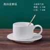 Caneca de Cerâmica Lisa Jingde DIY Feita à Mão Esmalte Subglaze Branco em Branco Caneca Pintada Pintada à Mão Caneca Lisa de Argila Branca de Alta Qualidade