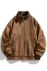 Éxito de transmisión en vivo transfronteriza de Douyin: nueva colección de otoño para hombre, chaqueta casual versátil de corte slim con cuello alto, una prenda de abrigo a la moda
