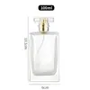 Botella de Perfume de Vidrio Personalizada 30ml Botella Spray de Aceite Esencial Cosmético Mismo Estilo de Marca Grande Botella de Perfume Logotipo Serigrafiado