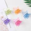 Pinza de plástico para el pelo de mariposa vieja engrosada 45 mm pinza de ducha de mariposa versión europea y americana coreana de la pinza para el pelo pinza de baño puesto venta caliente