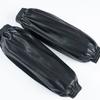 Mangas de Cuero Extendidas Mangas Impermeables y Resistentes al Aceite para Hombres y Mujeres Mangas de Trabajo de Cocina Protección Laboral Mangas de Cuero Suave de PU